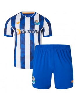 Porto Heimtrikotsatz für Kinder 2024-25 Kurzarm (+ Kurze Hosen)